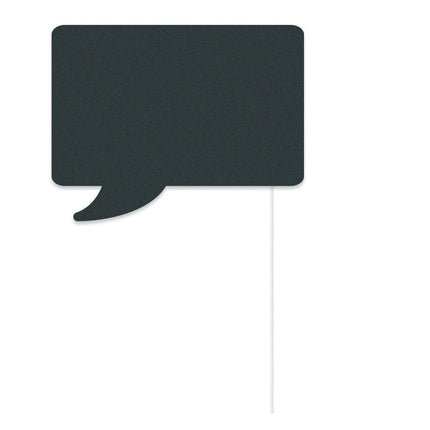 Foto Props Schrijfbaar 26cm 8 delig van Unique koop je bij Partywinkel