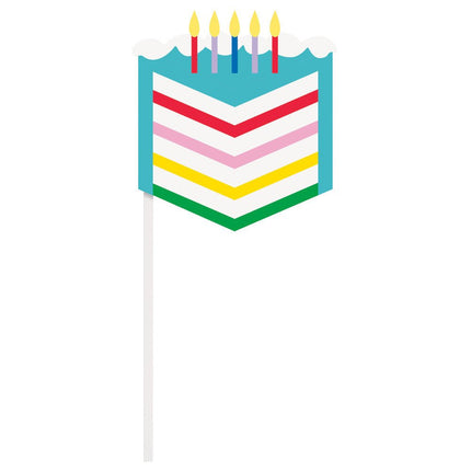 Foto Props Verjaardag 27,9cm 10 delig van Unique koop je bij Partywinkel