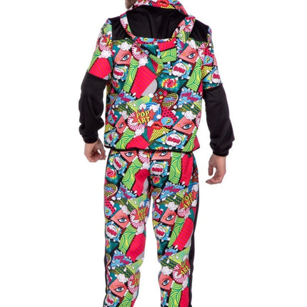 Fout Trainingspak Cartoon Heren van Wilbers & Wilbers koop je bij Partywinkel