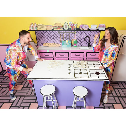 Fout Trainingspak Disco van Boland koop je bij Partywinkel
