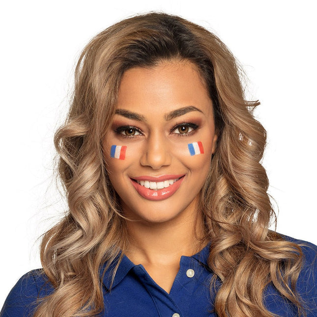 Franse Vlag Schmink Stick van Boland koop je bij Partywinkel