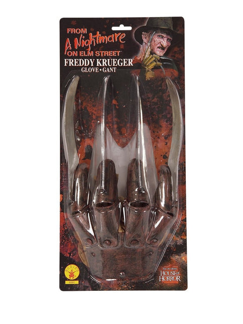 Freddy Krueger Handschoen Deluxe van Rubies koop je bij Partywinkel