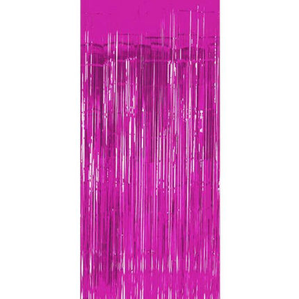 Fuchsia Deurgordijn Folie 2m van Folat koop je bij Partywinkel