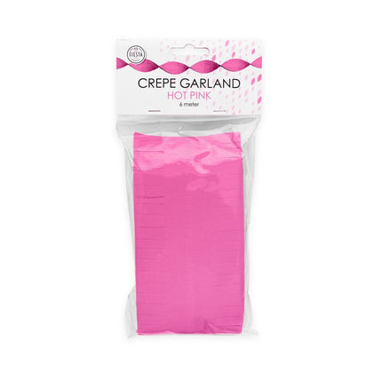 Fuchsia Slingers Crepe 6m van WeFiesta koop je bij Partywinkel