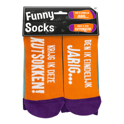 Funny socks - Kutsokken van Paper Dreams koop je bij Partywinkel
