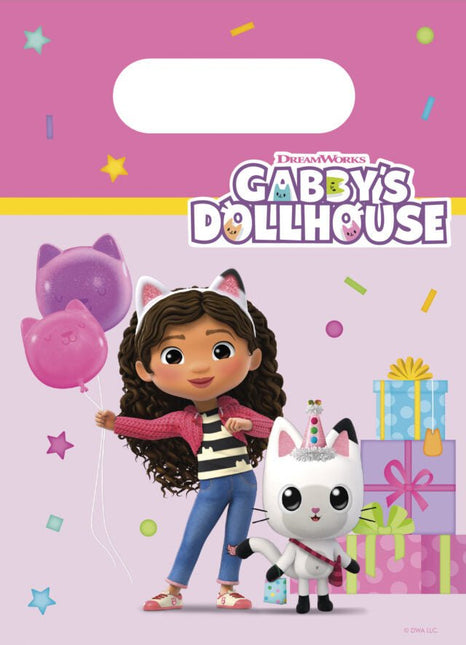 Gabby'S Dollhouse Uitdeelzakjes 4st van Procos koop je bij Partywinkel
