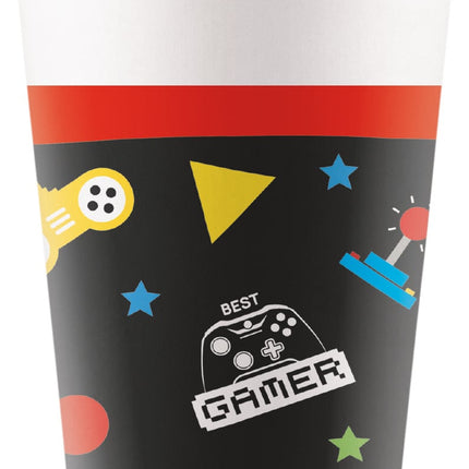 Gaming Party Bekers 8st van Procos koop je bij Partywinkel