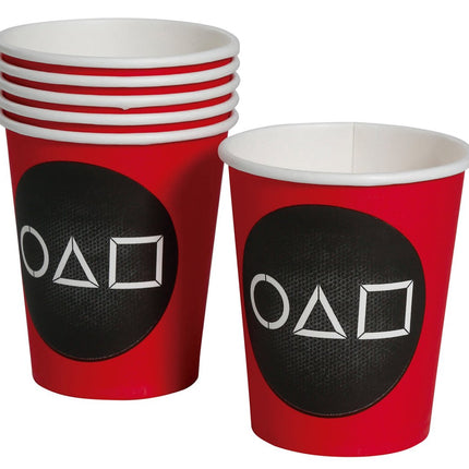 Gaming Party Bekers 9cm 6st van Fiestas Guirca koop je bij Partywinkel