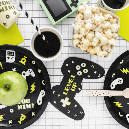 Gaming Party Servetten 16cm 12st van Partydeco koop je bij Partywinkel