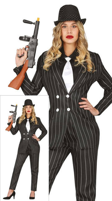 Gangster Kostuum Dames van Fiestas Guirca koop je bij Partywinkel