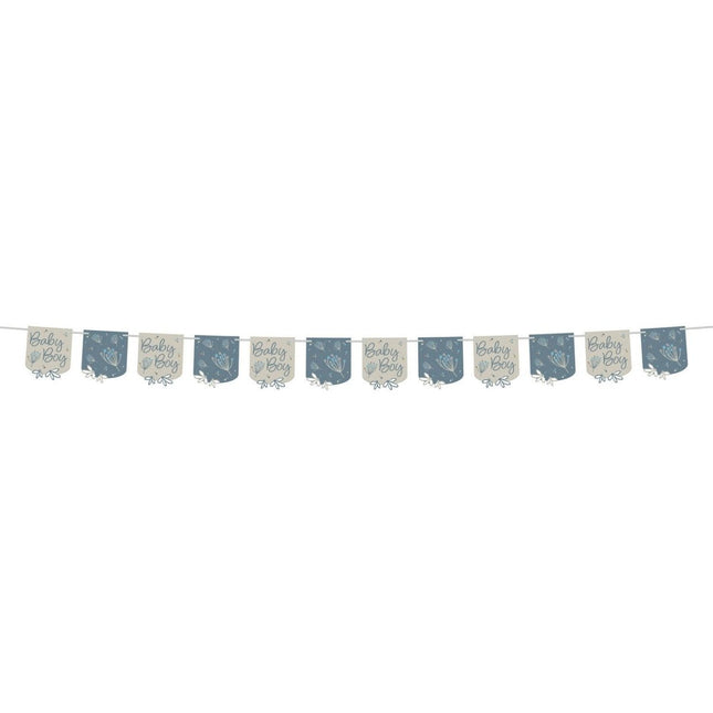 Geboorte Letterslinger Babyboy 6m van Folat koop je bij Partywinkel