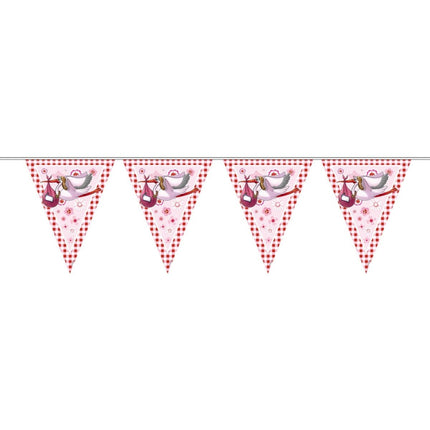 Geboorteslinger Meisje 6m van Folat koop je bij Partywinkel