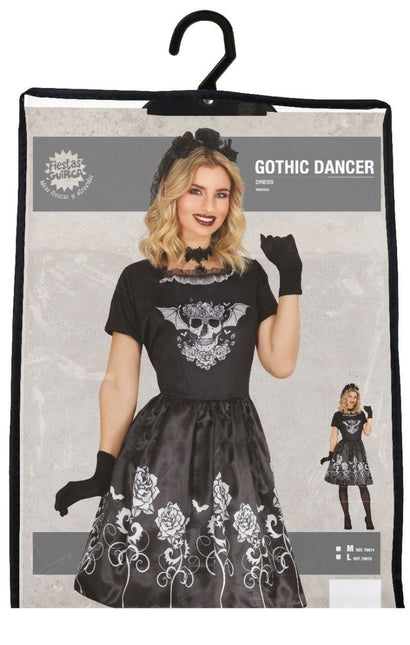 Geest Halloween jurk zwart van Fiestas Guirca koop je bij Partywinkel