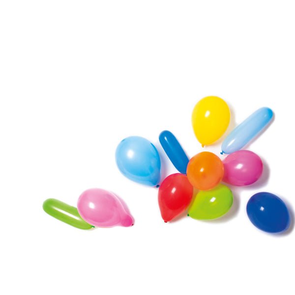 Gekleurde Ballonnen Diverse Vormen 50st van Riethmueller koop je bij Partywinkel