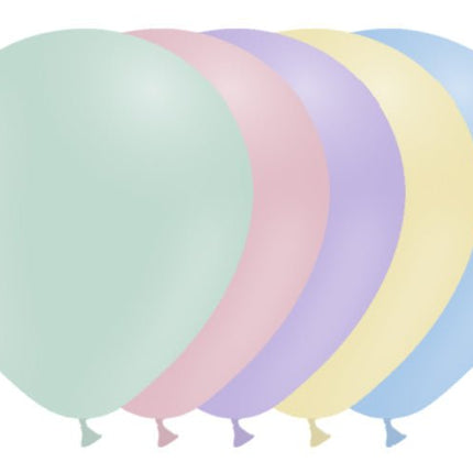 Gekleurde Ballonnen Pastel 30cm 10st van Balloonia koop je bij Partywinkel