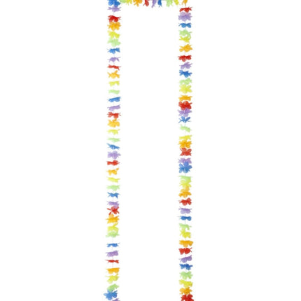 Gekleurde Hawaii Krans 3m van Widmann koop je bij Partywinkel