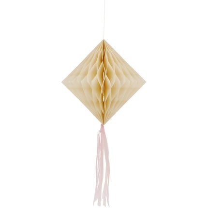 Gekleurde Honeycombs Pastel 30cm 3st van Folat koop je bij Partywinkel