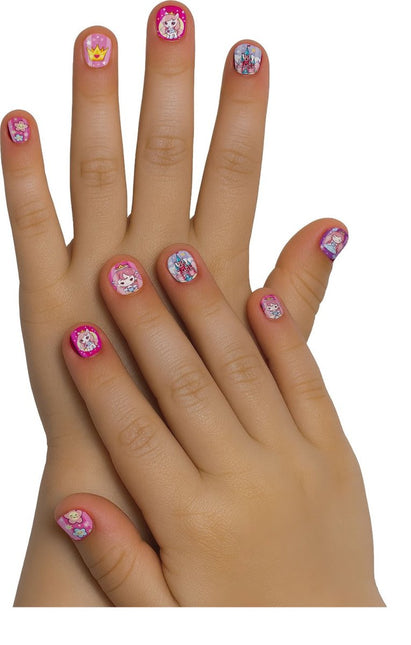 Gekleurde Nepnagels Kind Kleine Prinses van Fiestas Guirca koop je bij Partywinkel