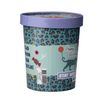 Gekleurde Snoepbakje 30 Jaar 12cm van Paper Dreams koop je bij Partywinkel