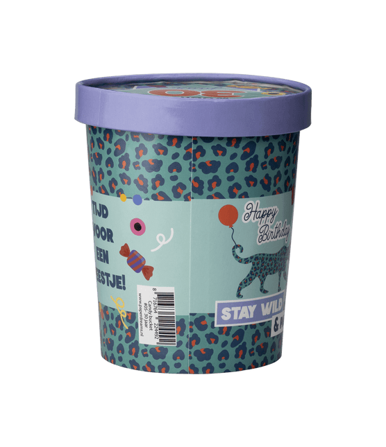 Gekleurde Snoepbakje 30 Jaar 12cm van Paper Dreams koop je bij Partywinkel