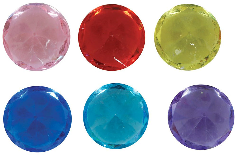 Gekleurde Uitdeelcadeautjes Edelstenen 1,5cm 50st van Fiestas Guirca koop je bij Partywinkel