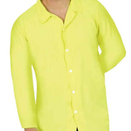 Gele Blouse Heren van Fiestas Guirca koop je bij Partywinkel