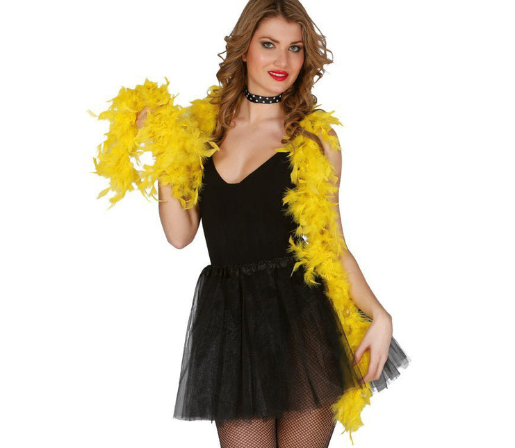 Gele Boa 1,80m van Fiestas Guirca koop je bij Partywinkel