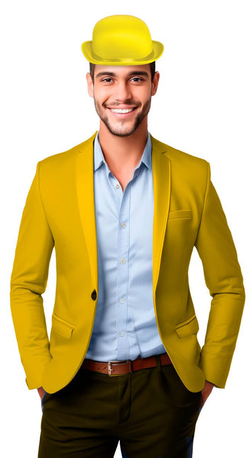 Gele Bolhoed van Fiestas Guirca koop je bij Partywinkel