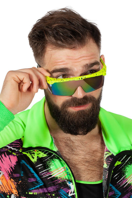 Gele Bril 80'S van Wilbers & Wilbers koop je bij Partywinkel