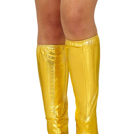 Gele Laarskappen 45cm van Fiestas Guirca koop je bij Partywinkel