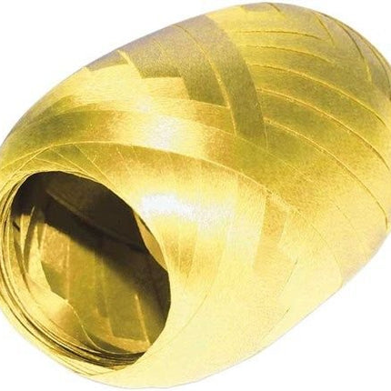 Gele Lint 5Mm 20m van Haza Witbaard koop je bij Partywinkel