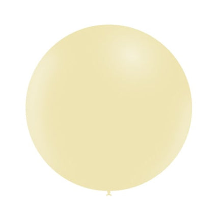 Gele Reuze Ballon Pastel 60cm van Balloonia koop je bij Partywinkel
