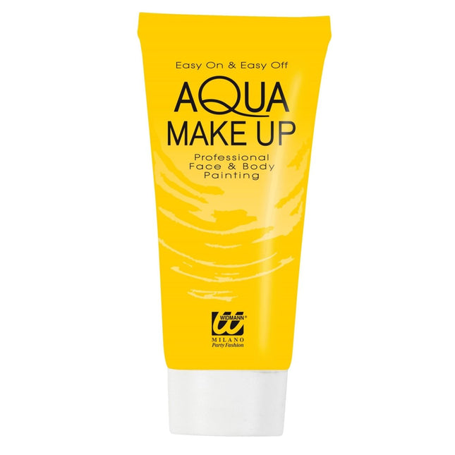 Gele Schmink Tube 30ml van Widmann koop je bij Partywinkel