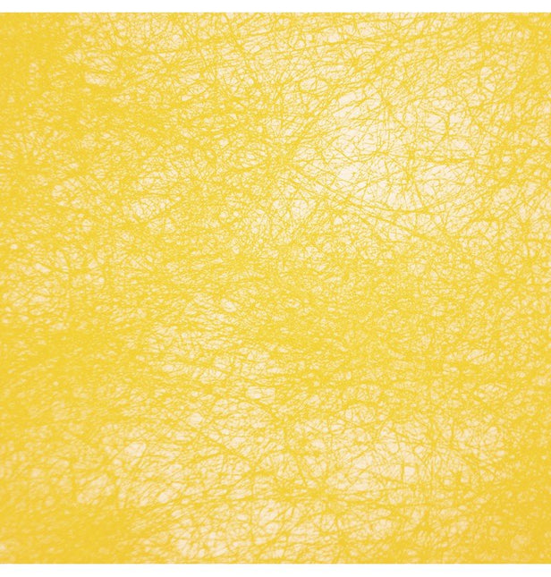 Gele Tafelloper Romance 10m van CHAKS koop je bij Partywinkel