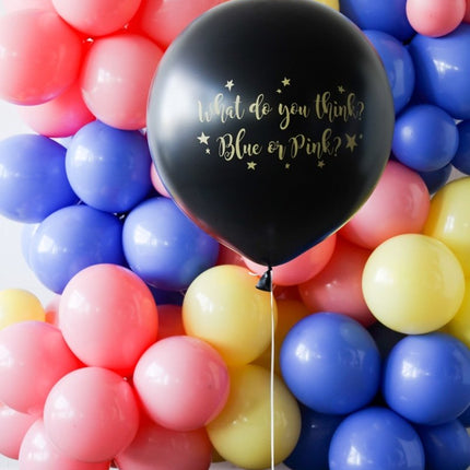 Gender Reveal Ballon Meisje Metallic 90cm van Folat koop je bij Partywinkel