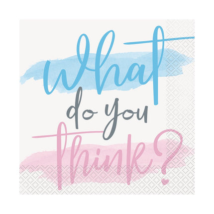 Gender Reveal Buttons Team Boy En Team Girl 3cm 10st van Unique koop je bij Partywinkel