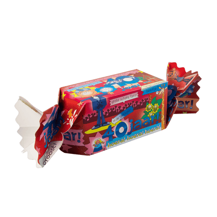 Geschenkdoosje 40 Jaar Man 26cm van Paper Dreams koop je bij Partywinkel