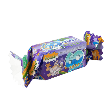 Geschenkdoosje 60 Jaar 26cm van Paper Dreams koop je bij Partywinkel