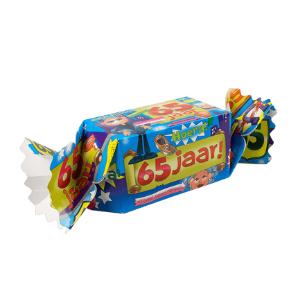 Geschenkdoosje 65 Jaar 26cm van Paper Dreams koop je bij Partywinkel
