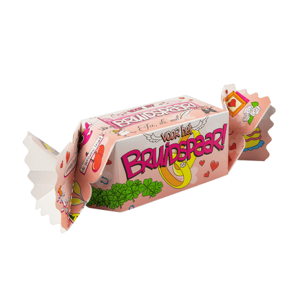 Geschenkdoosje Bruidspaar 26cm van Paper Dreams koop je bij Partywinkel