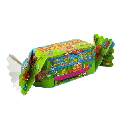 Geschenkdoosje Feestvarken 26cm van Paper Dreams koop je bij Partywinkel