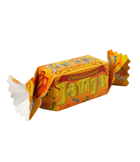 Geschenkdoosje Gefeliciteerd Jarige 26cm van Paper Dreams koop je bij Partywinkel