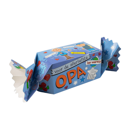 Geschenkdoosje Opa 26cm van Paper Dreams koop je bij Partywinkel