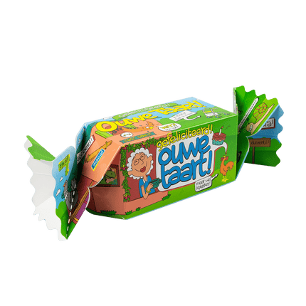 Geschenkdoosje Ouwe Taart 26cm van Paper Dreams koop je bij Partywinkel