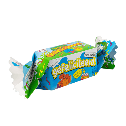 Geschenkdoosje Super Gefeliciteerd 26cm van Paper Dreams koop je bij Partywinkel