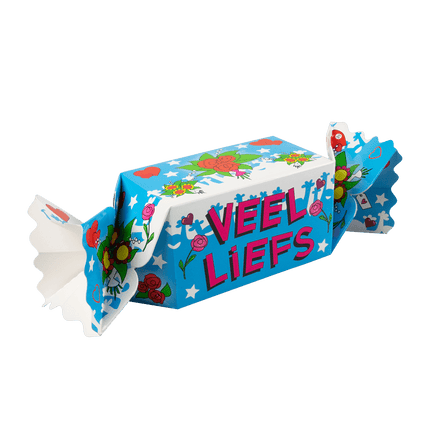 Geschenkdoosje Veel Liefs 26cm van Paper Dreams koop je bij Partywinkel