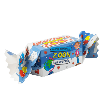 Geschenkdoosje Zoon 26cm van Paper Dreams koop je bij Partywinkel