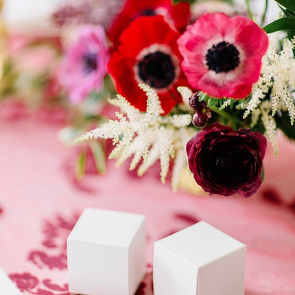 Geschenkdoosjes Kubus Wit 5cm 10st van Partydeco koop je bij Partywinkel