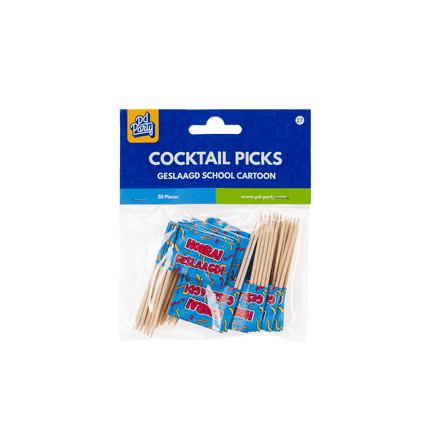 Geslaagd Cocktailprikkers 50st van Paper Dreams koop je bij Partywinkel