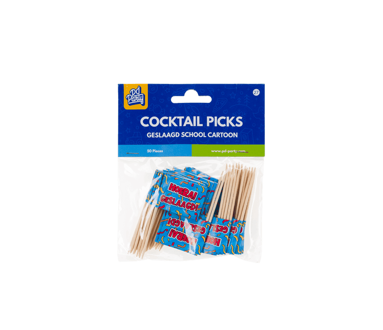 Geslaagd Cocktailprikkers 50st van Paper Dreams koop je bij Partywinkel